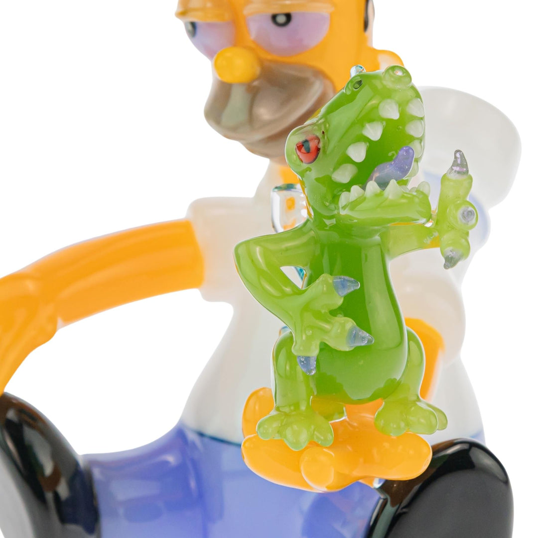 Jeff Smart Simpson’s Homer Rig on a white background raptor close up angle - Up N Smoke