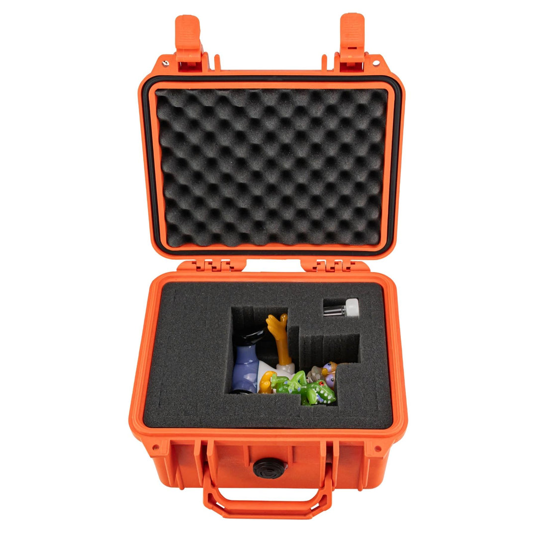 Jeff Smart Simpson’s Homer Rig on a white background in case angle - Up N Smoke