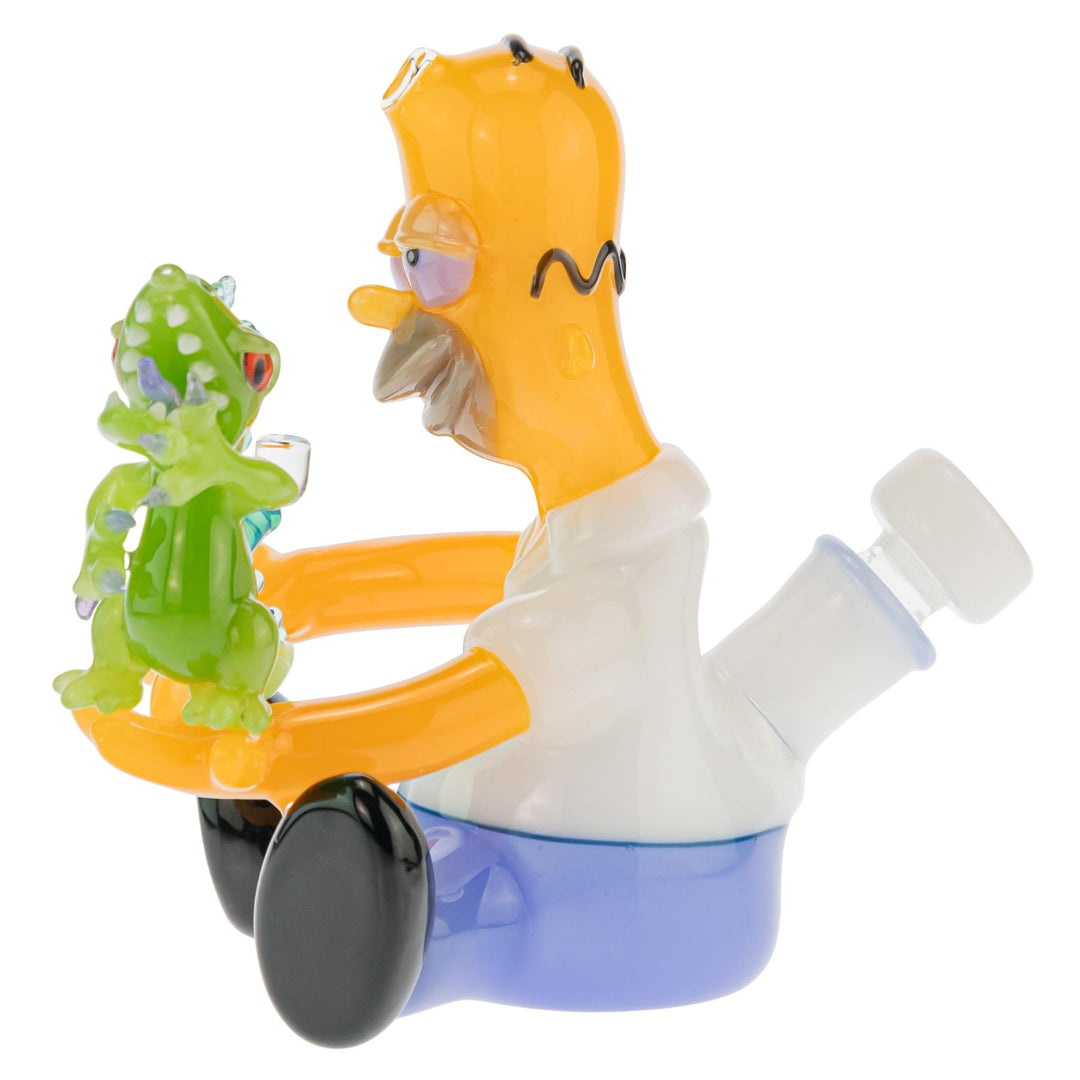 Jeff Smart Simpson’s Homer Rig on a white background left angle - Up N Smoke