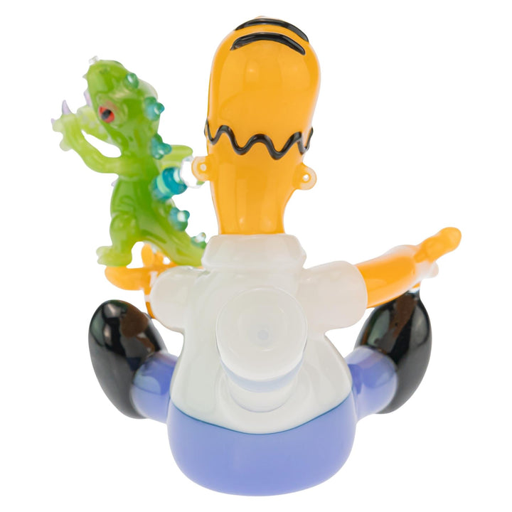 Jeff Smart Simpson’s Homer Rig on a white background back angle - Up N Smoke