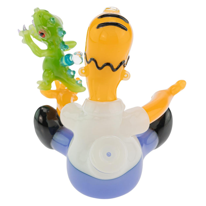 Jeff Smart Simpson’s Homer Rig on a white background back left high angle - Up N Smoke