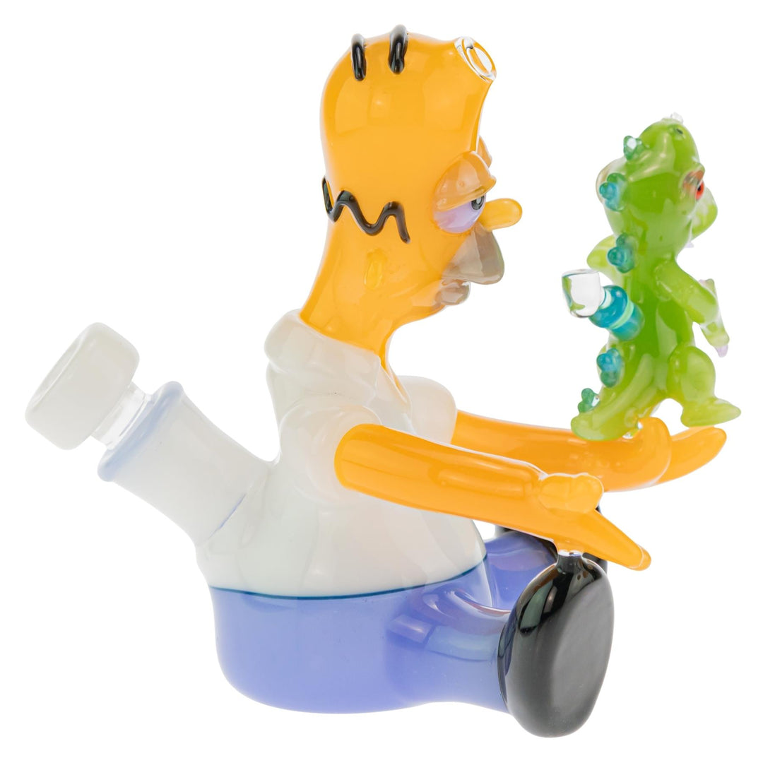 Jeff Smart Simpson’s Homer Rig on a white background right angle - Up N Smoke