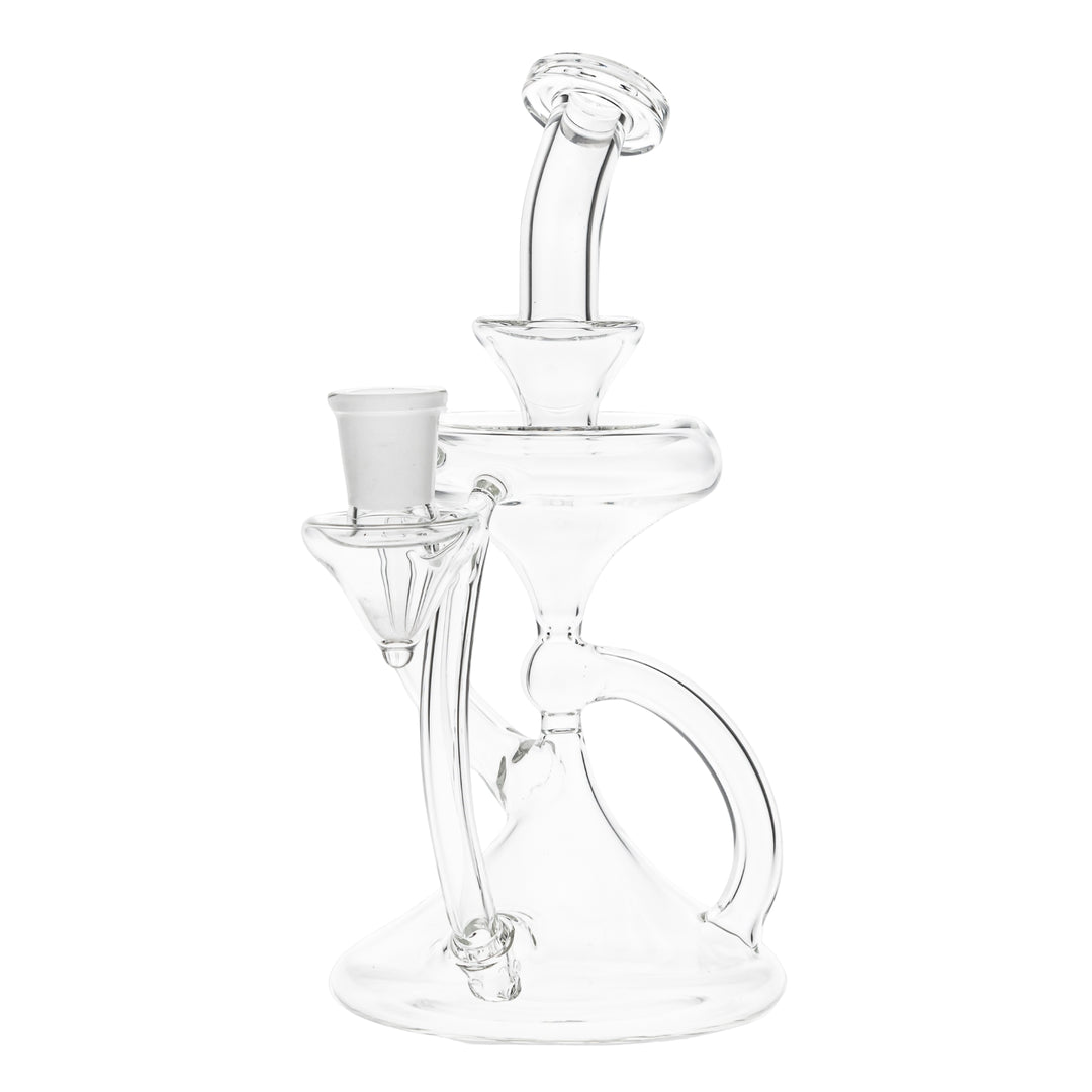 Juan Recycler Hourglass Recycler on a white background - Up N Smoke