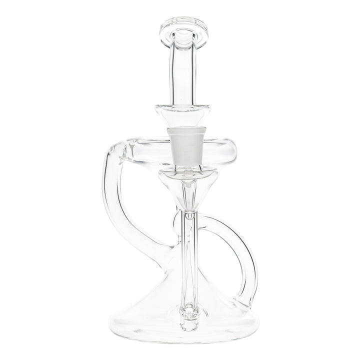 Juan Recycler Hourglass Recycler on a white front facing background - Up N Smoke