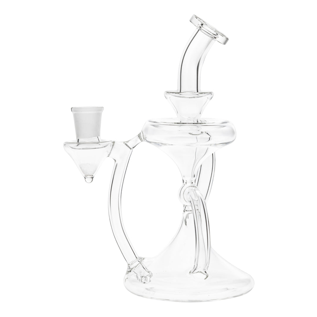 Juan Recycler Hourglass Recycler on a white left facing background - Up N Smoke