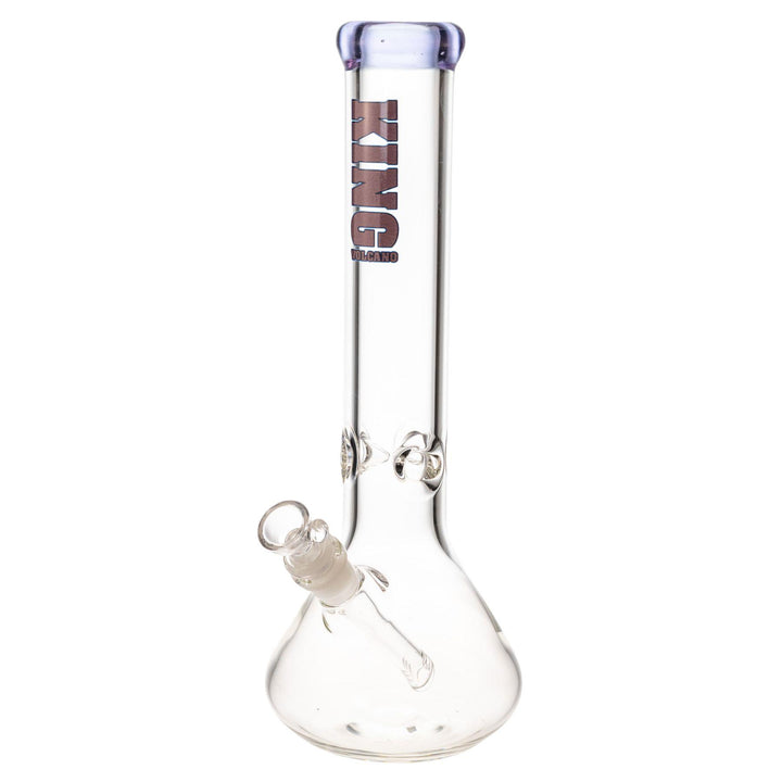 "Purple King Volcano 50mmx15'' Beaker on a white background," - Up N Smoke.