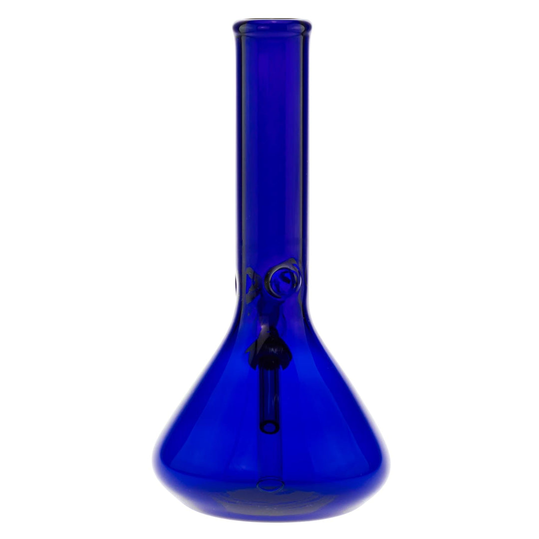KV 32mmx8” Slide Beaker blue color back angle on a white background - Up N Smoke