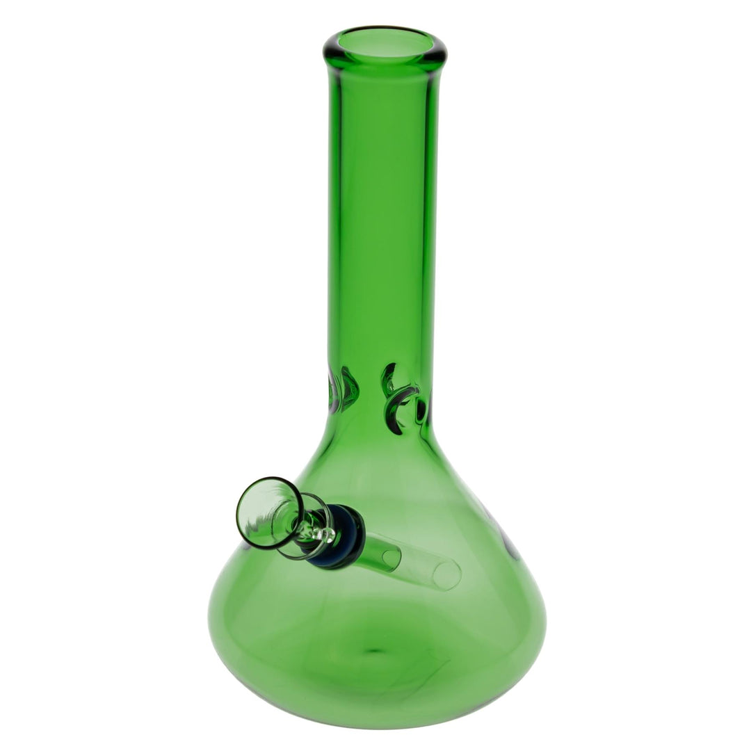 KV 32mmx8” Slide Beaker green color on a white background - Up N Smoke