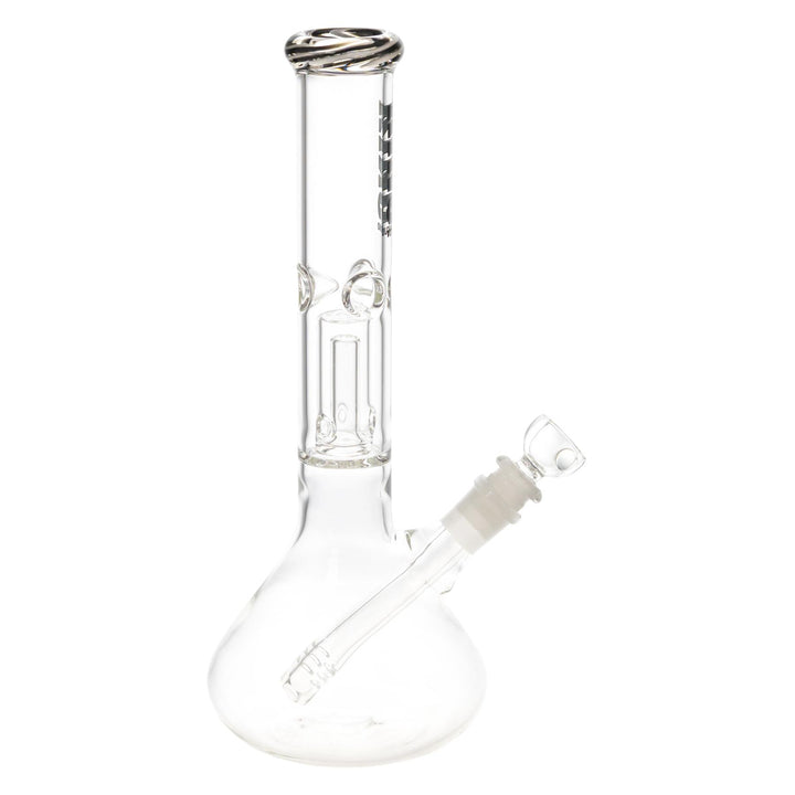 King Volcano 38mm x 12in Wrap Beaker black right side angle - Up N Smoke