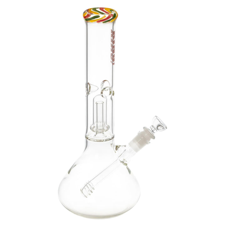 King Volcano 44mmx12” Wrap Beaker red, right angle - Up N Smoke 