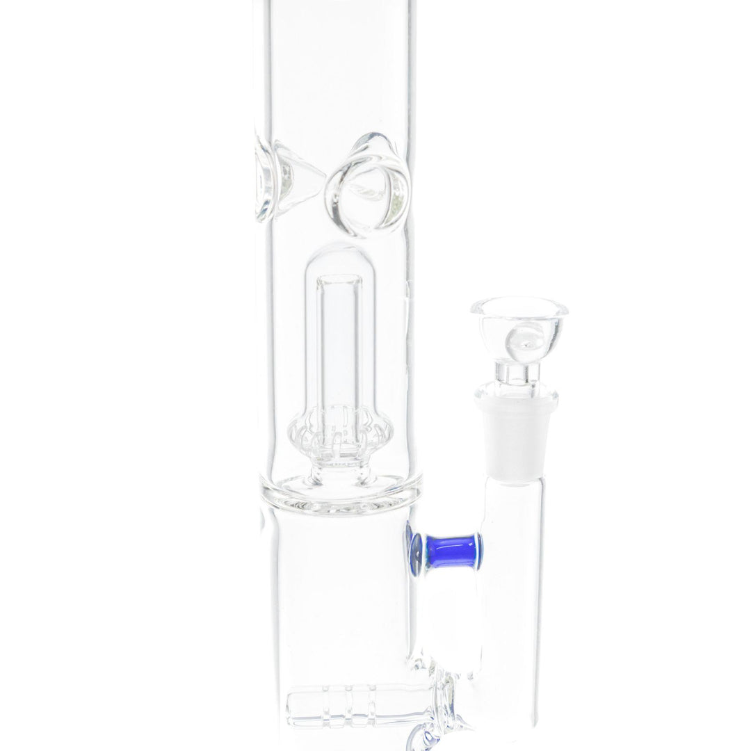 The KV 44mm x 12in Flare Water Pipe detailed close up - Up N Smoke