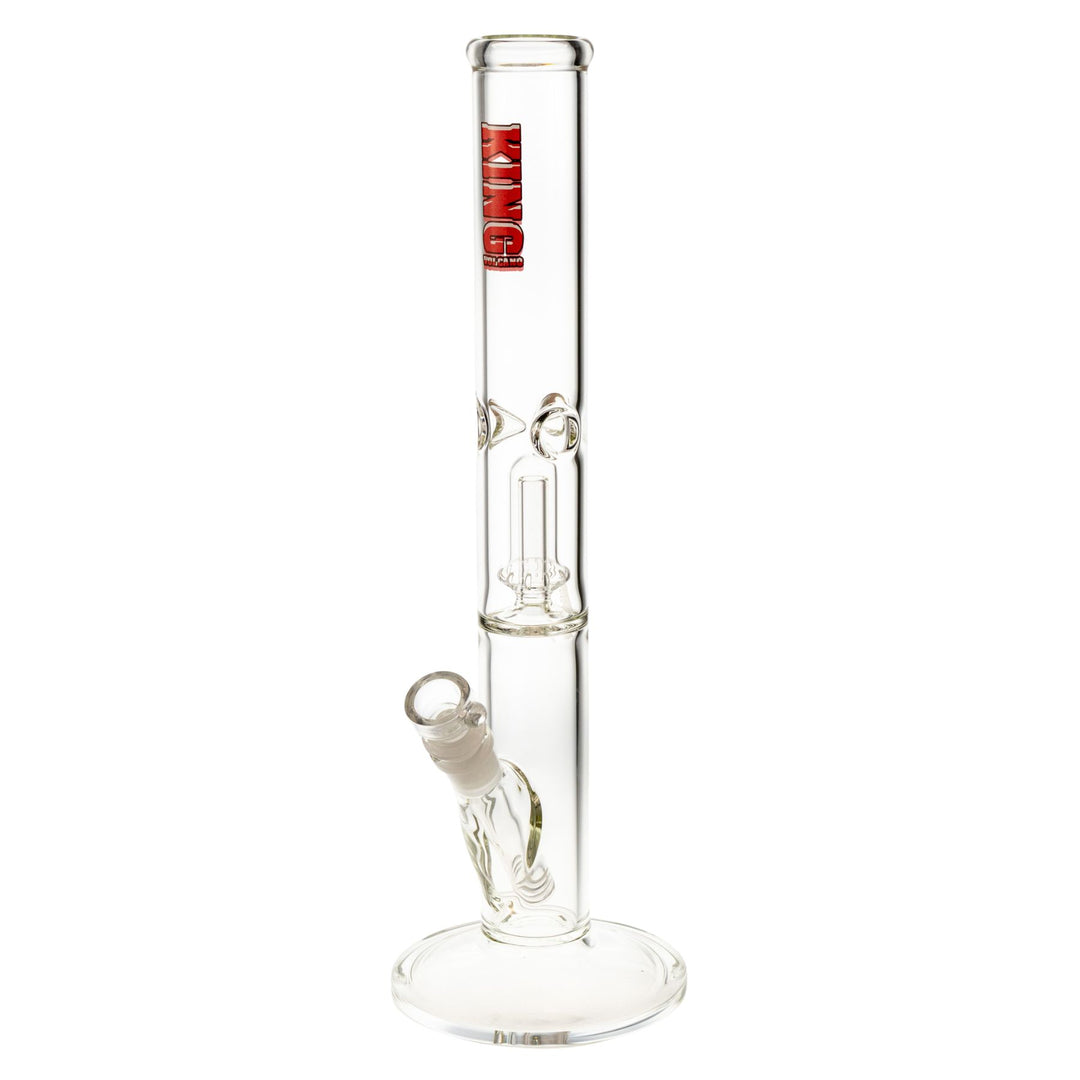 "King Volcano 44mmx15'' Single Flare with a red logo decal near the mouthpiece," - Up N Smoke.