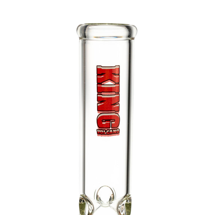 "King Volcano 44mmx15'' Single Flare that features a showerhead percolator and a diffused downstem," - Up N Smoke.