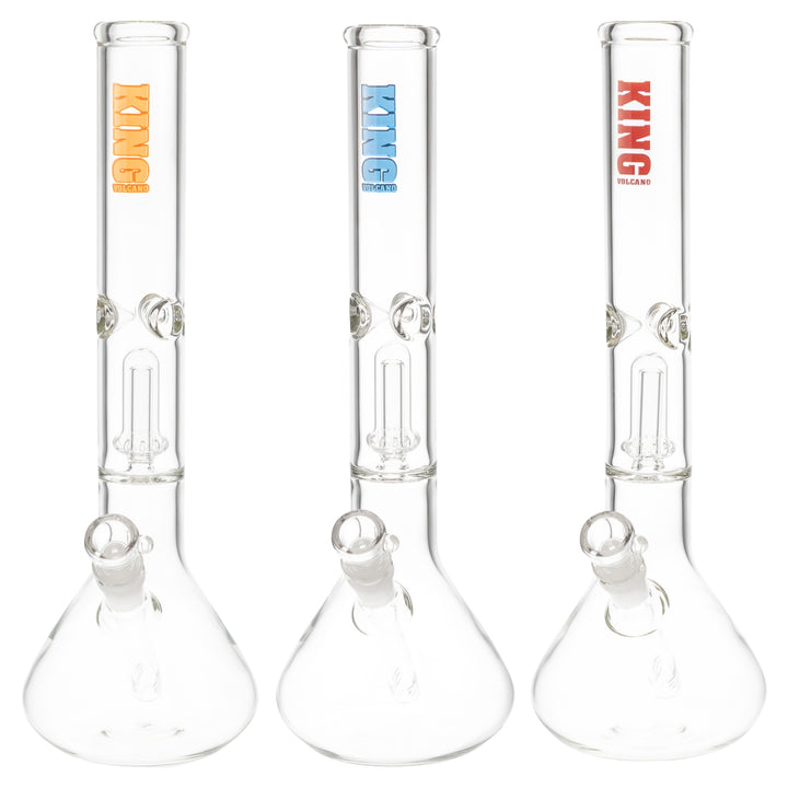 King Volcano 44mmx15inch Single Beaker group photo - Up N Smoke