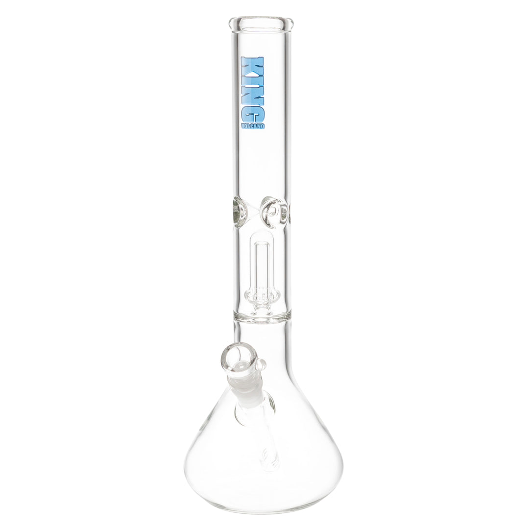 King Volcano 44mmx15inch Single Beaker blue on a white background - Up N Smoke