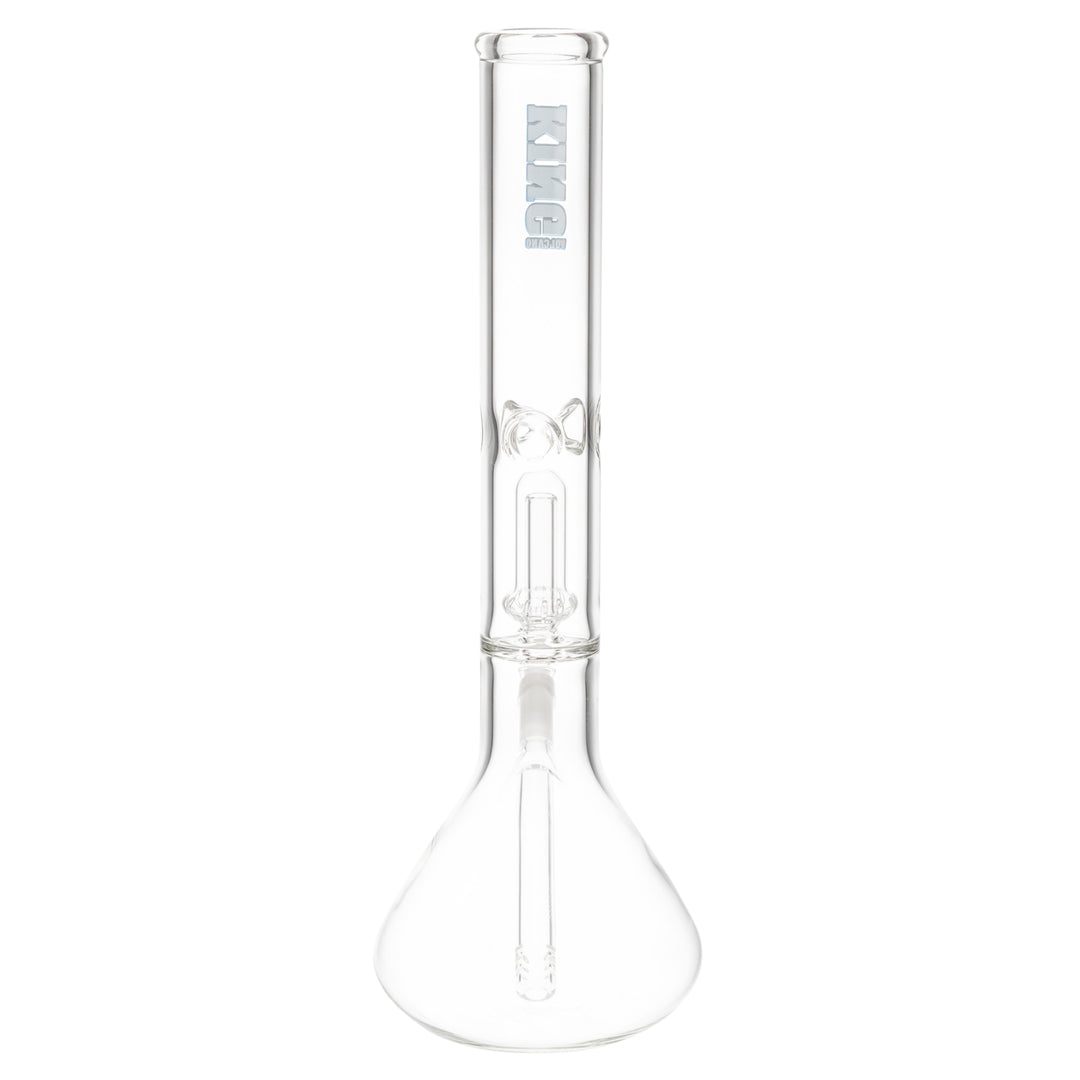 King Volcano 44mmx15inch Single Beaker blue on a white background - Up N Smoke
