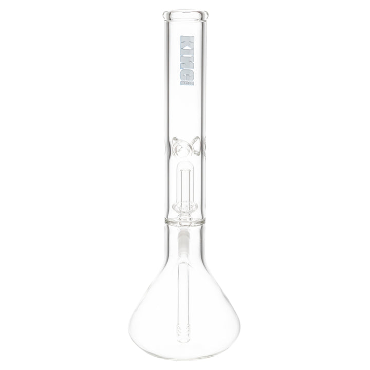 King Volcano 44mmx15inch Single Beaker blue on a white background - Up N Smoke