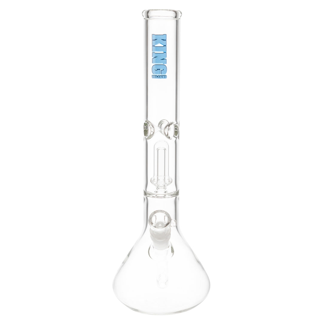 King Volcano 44mmx15inch Single Beaker blue on a white background - Up N Smoke