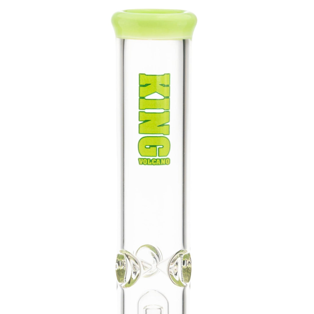 King Volcano 44mm x 15” Wrap Flare slyme detailed on a white background - Up N Smoke