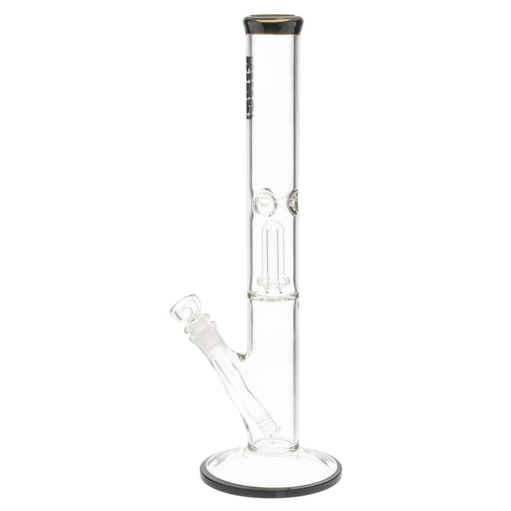 King Volcano 44mm x 15” Wrap Flare black tilted to the left on a white background - Up N Smoke