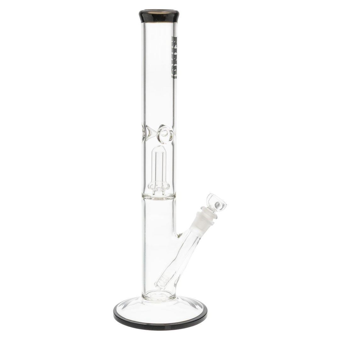 King Volcano 44mm x 15” Wrap Flare black tilted to the right on a white background - Up N Smoke