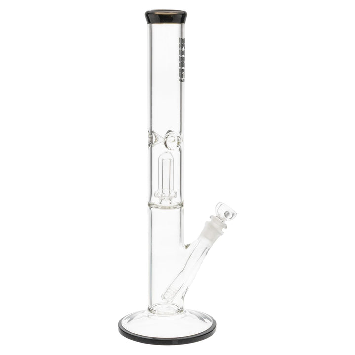 King Volcano 44mm x 15” Wrap Flare black tilted to the right on a white background - Up N Smoke