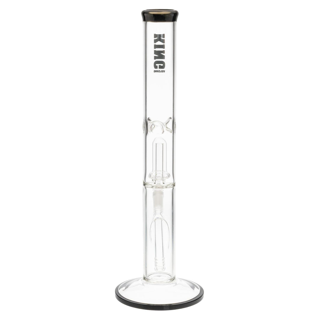 King Volcano 44mm x 15” Wrap Flare black back angle on a white background - Up N Smoke