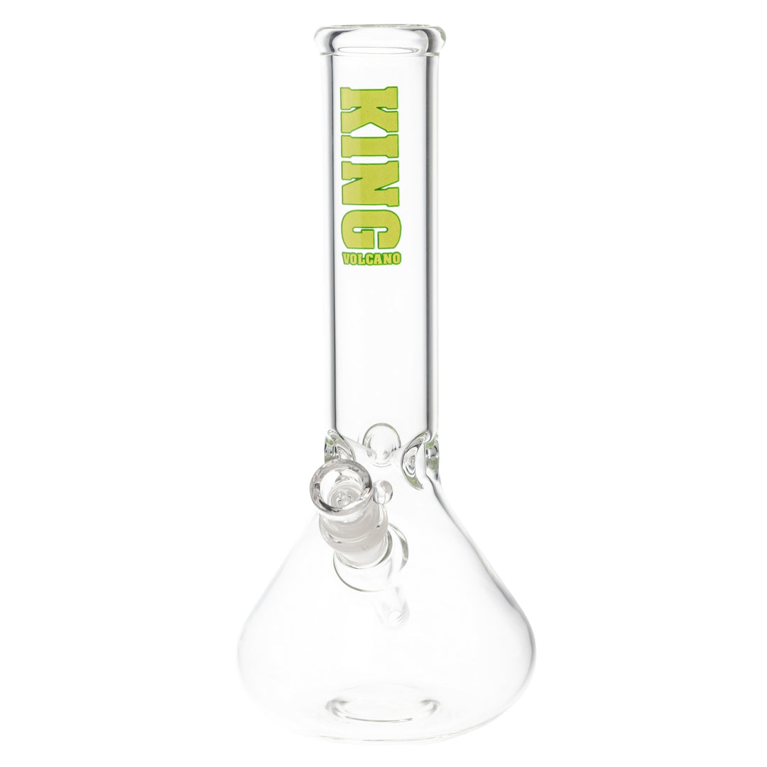 KV 50mm x 12” Beaker Water Pipe Light Green studio photo - Up N Smoke