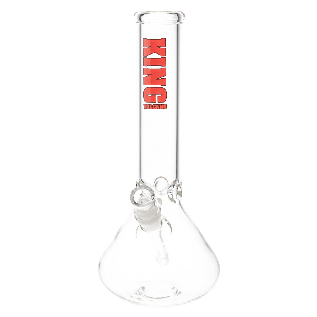 KV 50mm x 12” Beaker Water Pipe Red studio photo - Up N Smoke