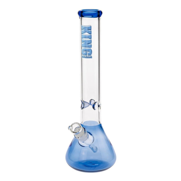 KV 50mmX15” Beaker Water Pipe displayed on a white background - Up N Smoke