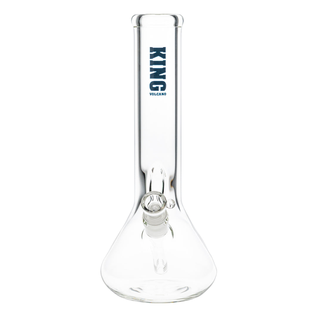 KV 50mmx12" One Prong Beaker dark blue on a white background - Up N Smoke
