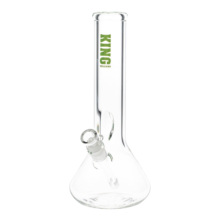 KV 50mmx12" One Prong Beaker green on a white background - Up N Smoke