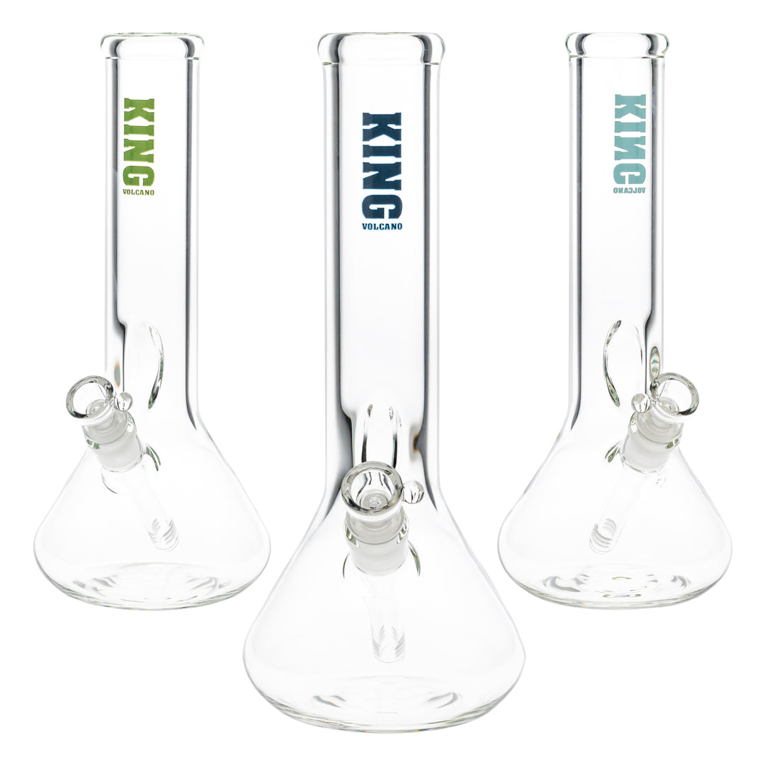 KV 50mmx12" One Prong Beaker group photo on a white background - Up N Smoke