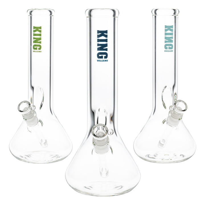 KV 50mmx12" One Prong Beaker group photo on a white background - Up N Smoke