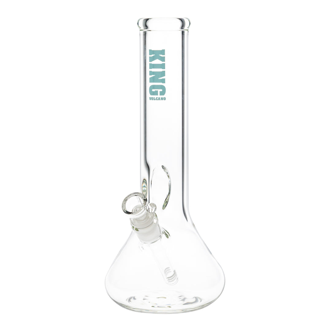 KV 50mmx12" One Prong Beaker light blue on a white background - Up N Smoke