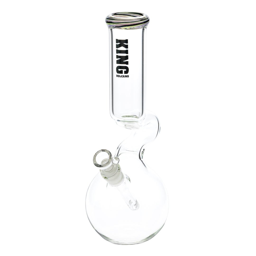 KV 50mmx12" Wrap Zong Beaker Water Pipe on a white background - Up N Smoke