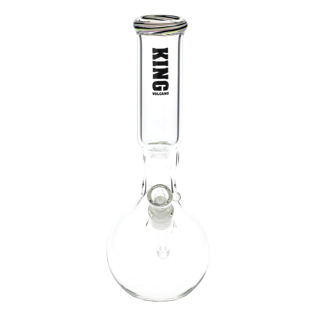 KV 50mmx12" Wrap Zong Beaker Water Pipe on a white background front angle - Up N Smoke