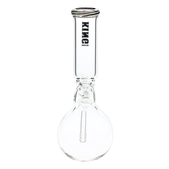 KV 50mmx12" Wrap Zong Beaker Water Pipe on a white background back angle - Up N Smoke