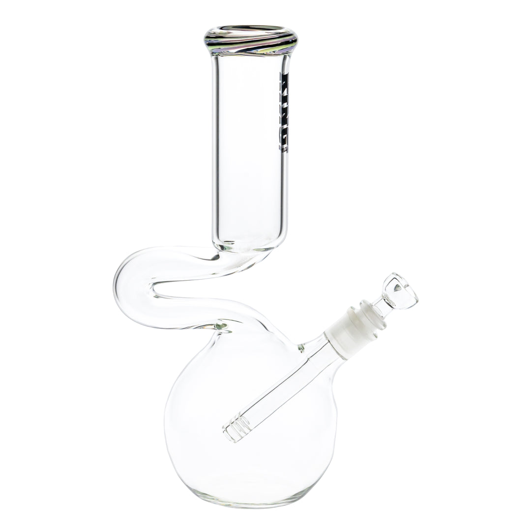 KV 50mmx12" Wrap Zong Beaker Water Pipe on a white background right angle - Up N Smoke