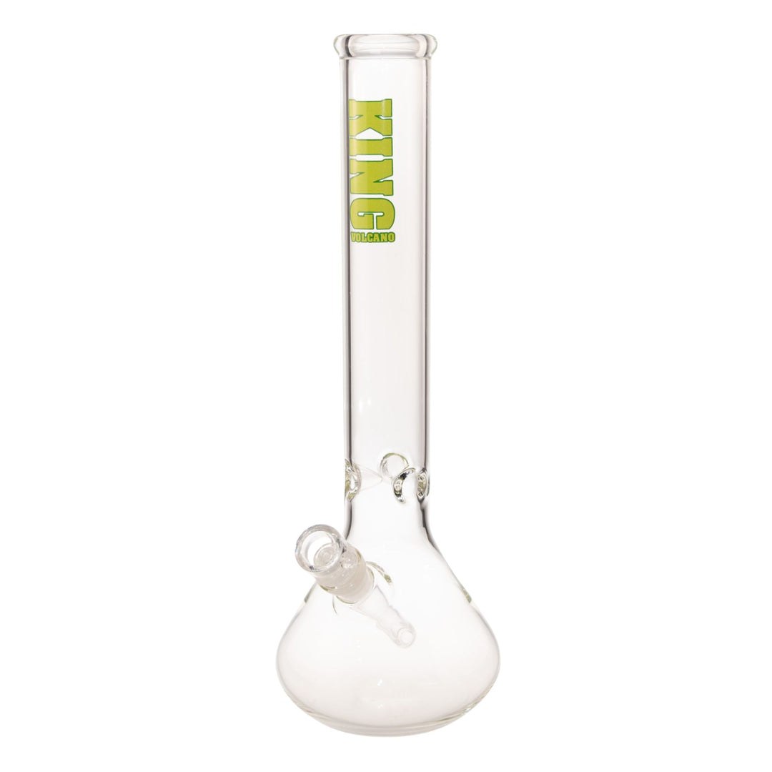 "Green King Volcano 50mmx15in Beaker on a white background," - Up N Smoke.