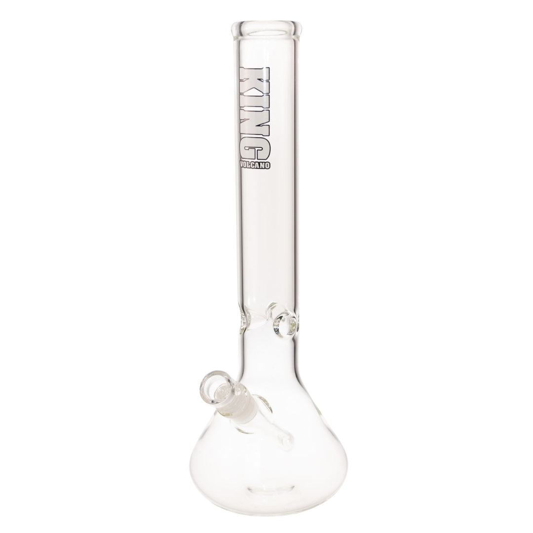 "White King Volcano 50mmx15in Beaker on a white background," - Up N Smoke.