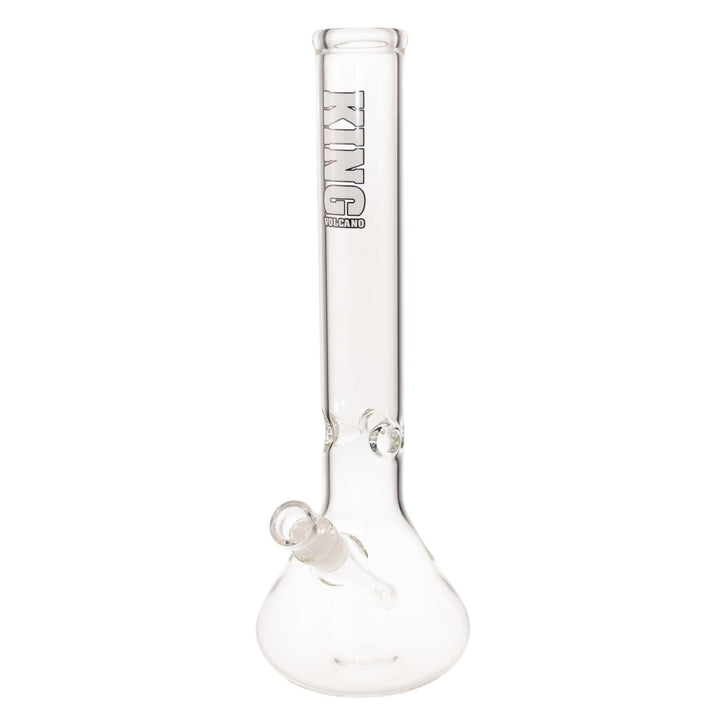 "White King Volcano 50mmx15in Beaker on a white background," - Up N Smoke.