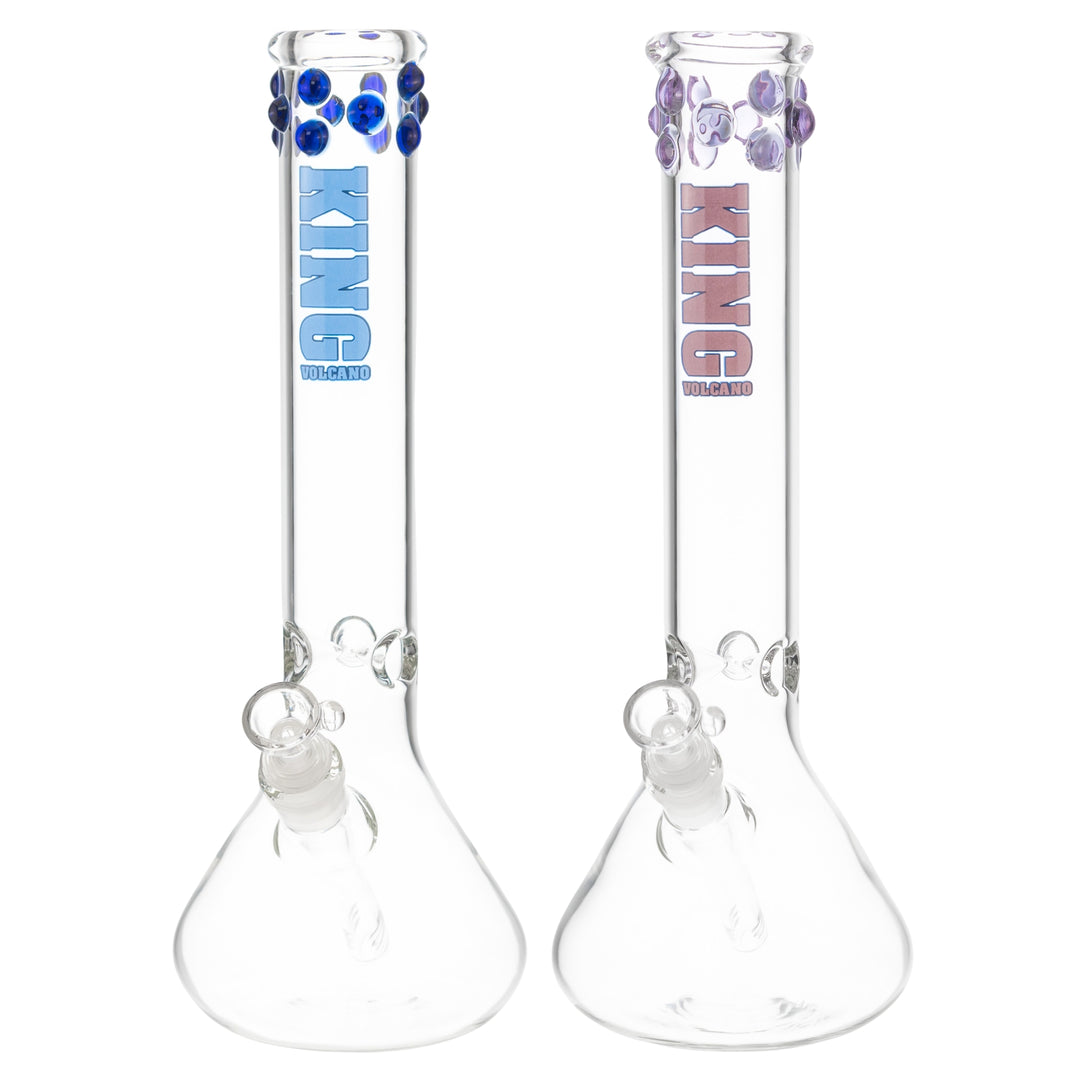 The King Volcano 50mm x 15in Dotted Beaker group photo - Up N Smoke