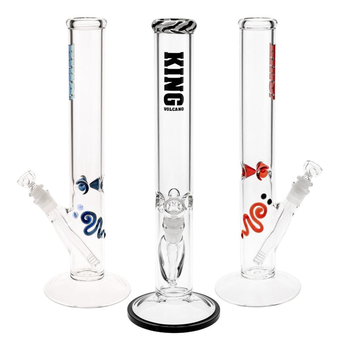 KV 50mmX15” Flare Water Pipe group photo displayed on a white background - Up N Smoke