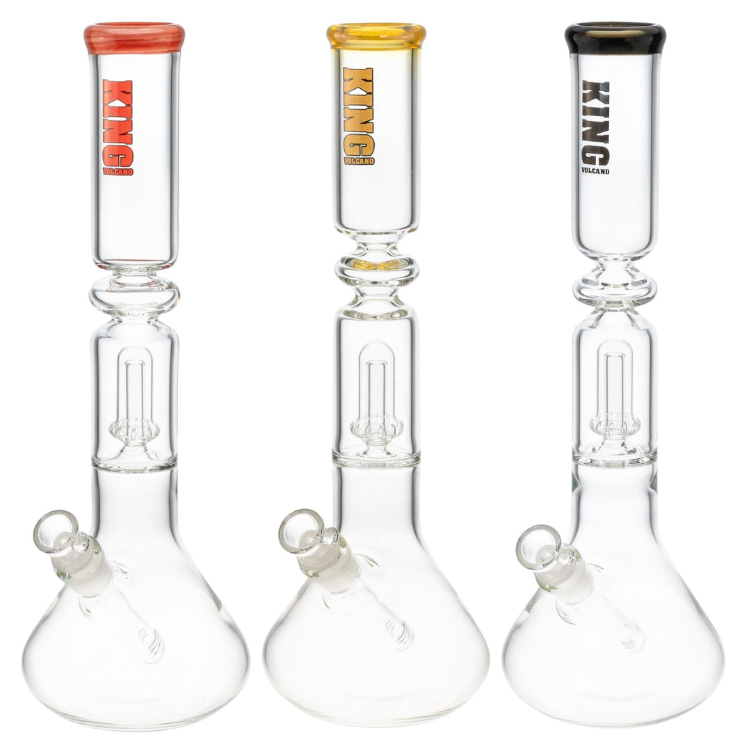 King Volcano 50mm x 15” Ring Beaker group picture - Up N Smoke 