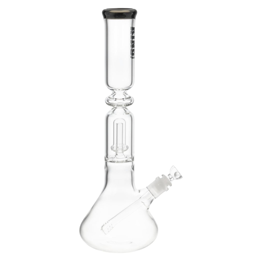 King Volcano 50mm x 15” Ring Beaker black right angle - Up N Smoke 