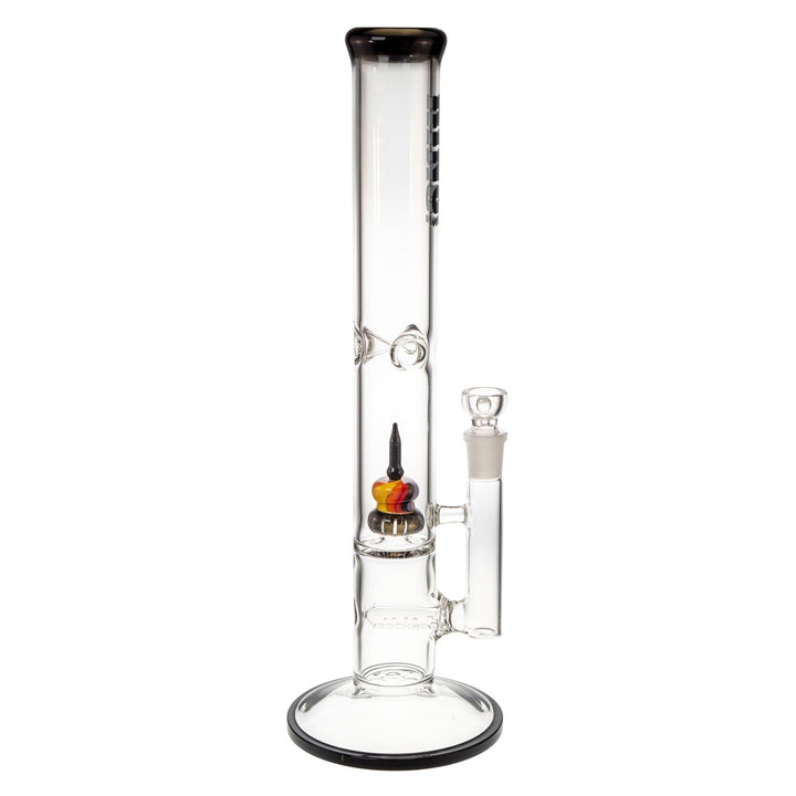 "Right-side view of a black King Volcano 50mmx16.5in Flare Inline," - Up N Smoke.