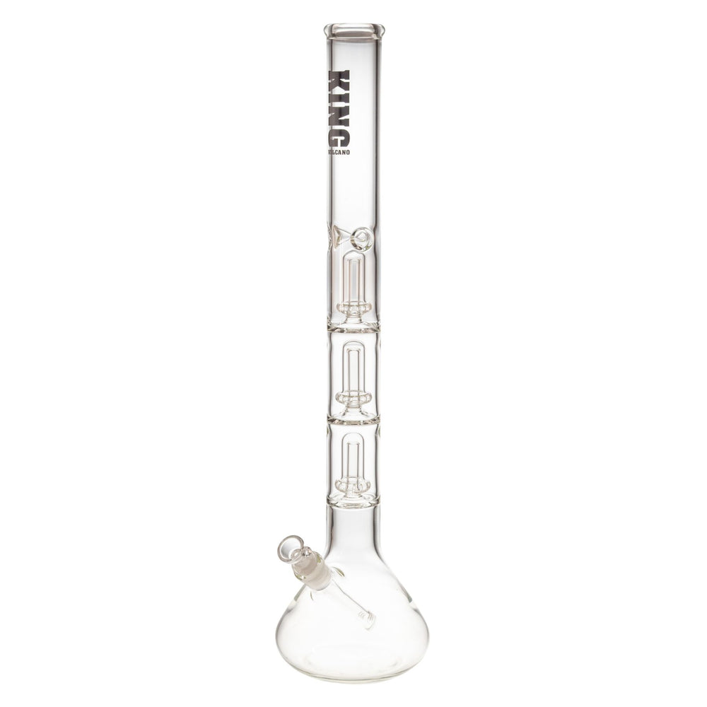 "Black King Volcano 50mmx23in Triple Beaker," - Up N Smoke.