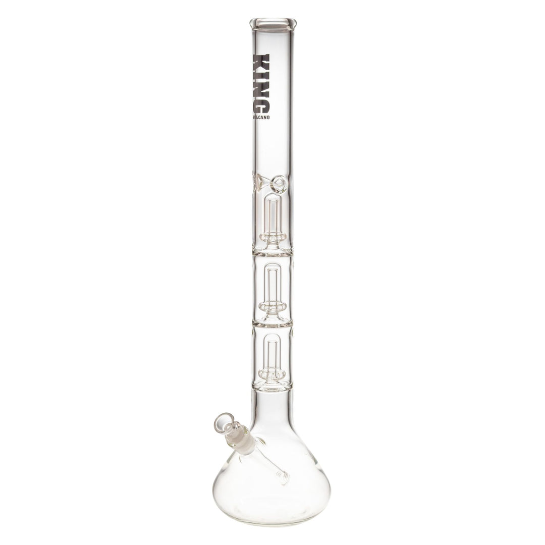 "Black King Volcano 50mmx23in Triple Beaker," - Up N Smoke.