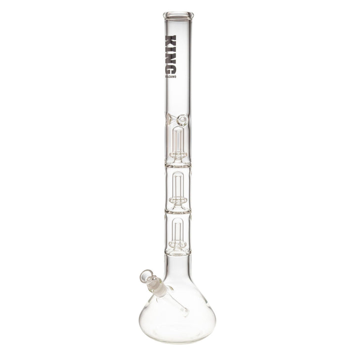 "Black King Volcano 50mmx23in Triple Beaker," - Up N Smoke.